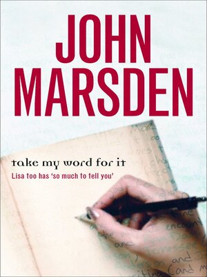 cover image of Take My Word for It